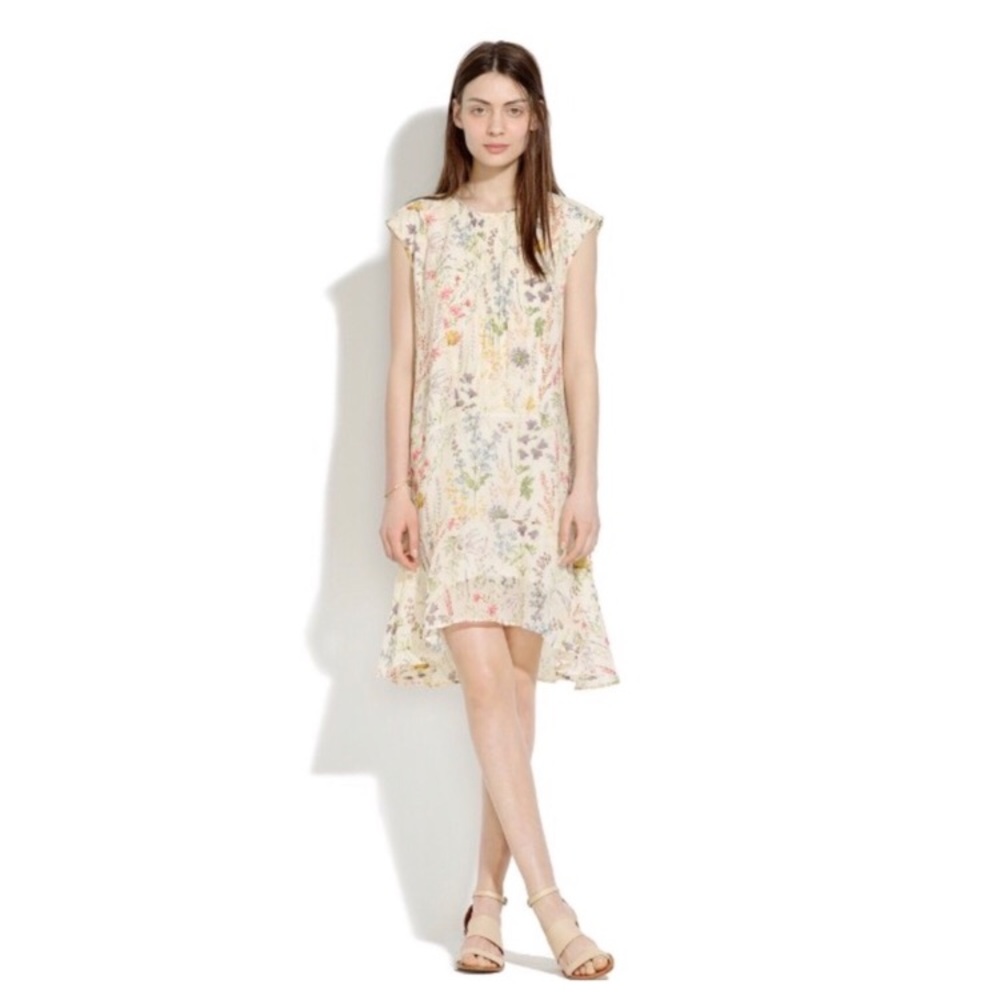 Madewell Silk Gardengate Dress